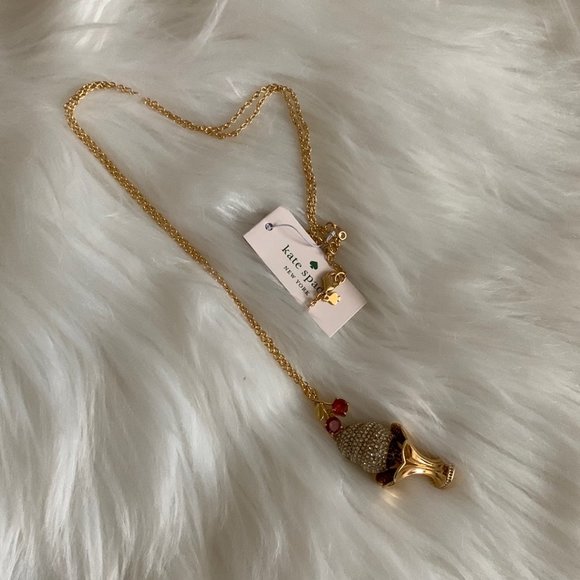 KATE SPADE Ice Cream Sundae Pendant Long Strand Necklace - Picture 3 of 4